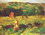 Клод Моне Прогулка близ Лиметса 1887г